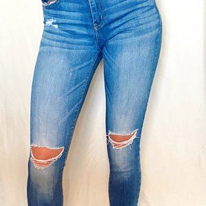 High-waisted Skinny Jeans